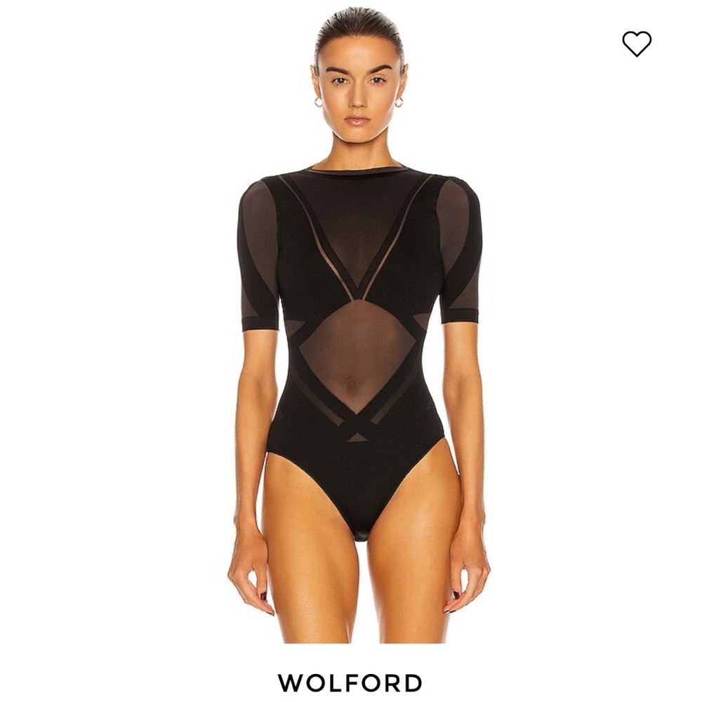 Wolford x Adidas Sheer Motion Bodysuit